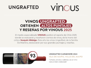 Puntajes VINOUS 2025 Ungrafted